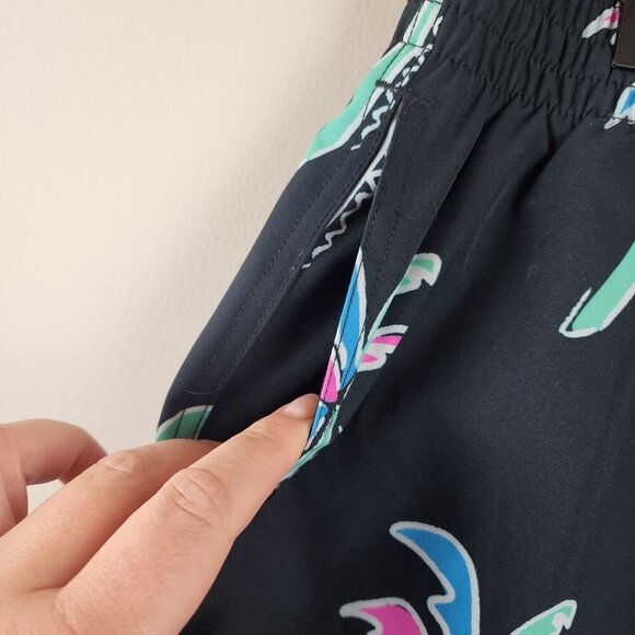 Chubbies Swim Trunks Men’s XXL Black Neon Palm Trees pockets Pool Beach - Picture 3 of 9